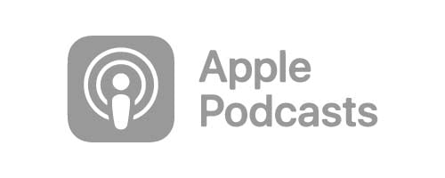 Apple Podcasts - Logo - Horizontal - Grey