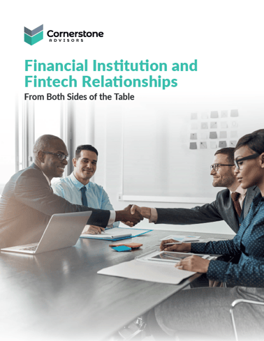 Cornerstone Advisors - Fintech Relationships - Cover