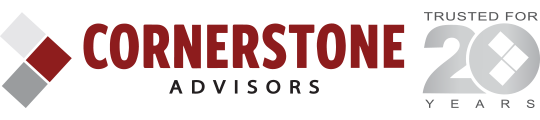 Cornerstone Advisors - 20th Anniversary - Logo