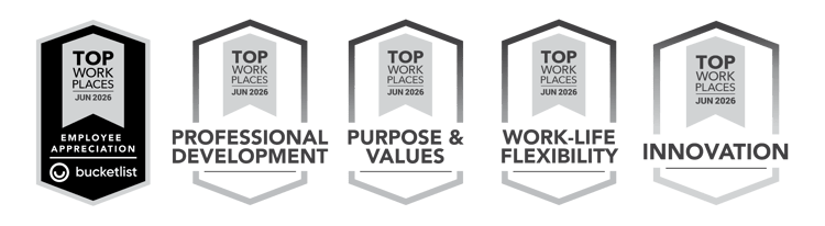 Energage Top Workplace Awards 2026 - Grayscale