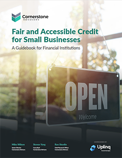 Fair-and-Accessible-Credit-Small-Business_Cornerstone-Adv_Uplinq_cover_250x325