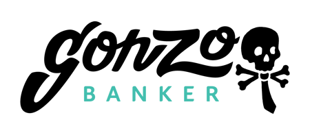 Gonzo Banker - Logo - Full Color