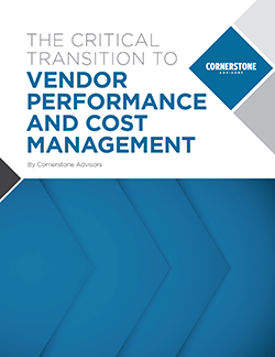 Vendor Performance Management Cover Page