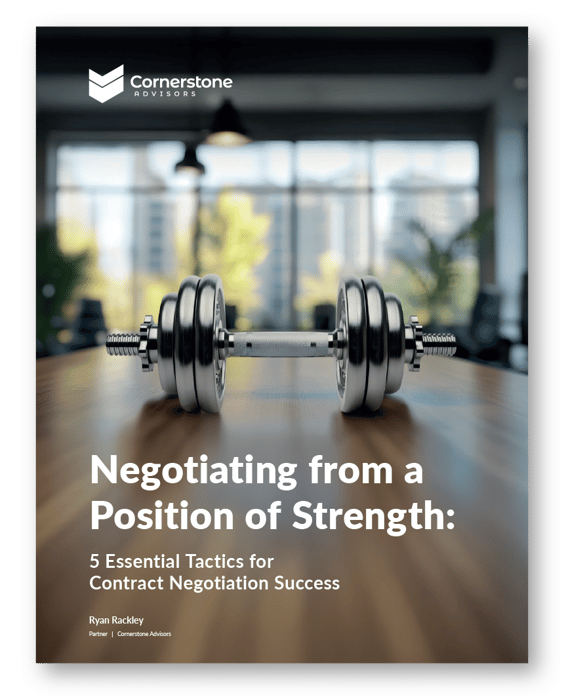 Whitepaper - Negotiating from a Position of Strength - Cover Image
