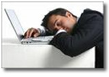 mansleepingatdesk
