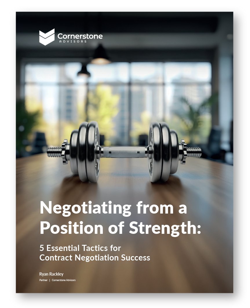 Whitepaper - Negotiating from a Position of Strength - Cover Image Whitepaper - Negotiating from a Position of Strength - Cover Image